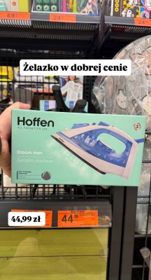 Żelazko parowe Hoffen Steam Iron promocja w Biedronka