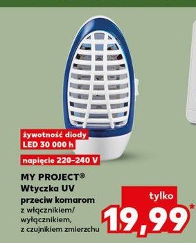 Wtyczka led przeciw komarom K-classic myproject promocja w Kaufland