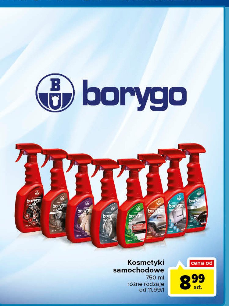 Spray hydrowosk Borygo promocje