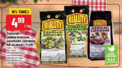 Ziemniaki czerwone  promocja w POLOmarket