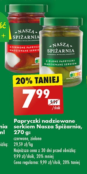 Papryka czerwona jalapeno Nasza spi偶arnia promocja