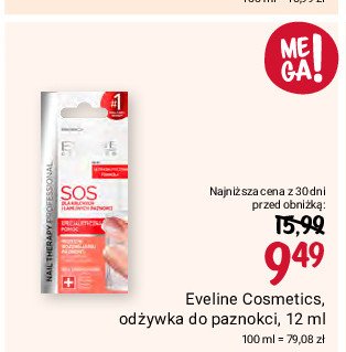 Odżywka do paznokci Eveline sos promocja