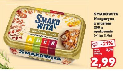 Margaryna z masłem  promocja w Kaufland