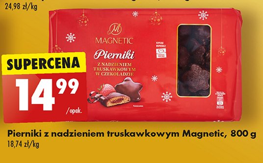 Pierniki w czekoladzie Magnetic promocja