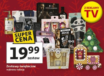 Zestawy świąteczne wybrane rodzaje promocja w Auchan