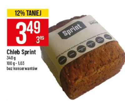 Chleb sprint promocja