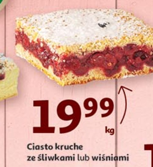 Ciasto kruche ze 艣liwk膮 promocja