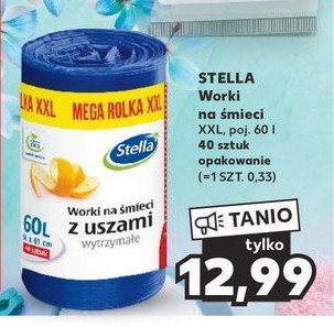 Worki na smieci 60 l Stella pack promocja