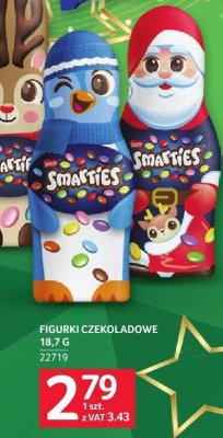 Figurki czekoladowe Smarties 18,7 g promocja w Selgros