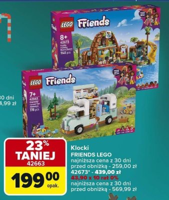 Klocki LEGO FRIENDS LEGO 42663 promocja w Carrefour