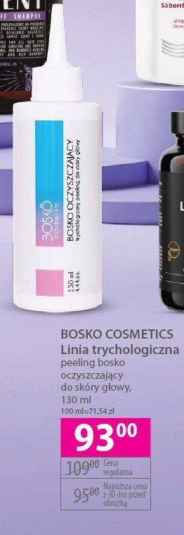 Peeling oczyszczający Bosko cosmetics promocja