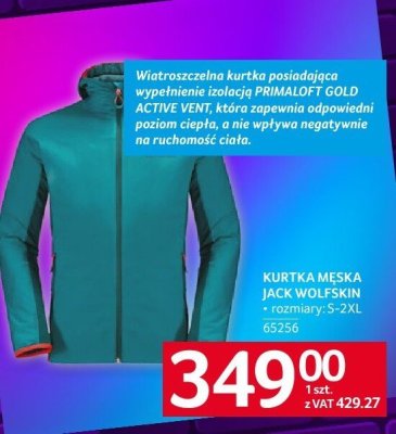 Kurtka męska JACK WOLFSKIN promocja w Selgros