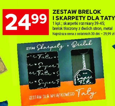 Brelok ze skarpetami promocja