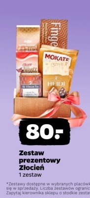 Zestaw prezentowy Złocień promocja w Netto