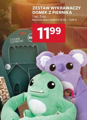 Zestaw wykrawaczy domek z piernika promocja w Stokrotka