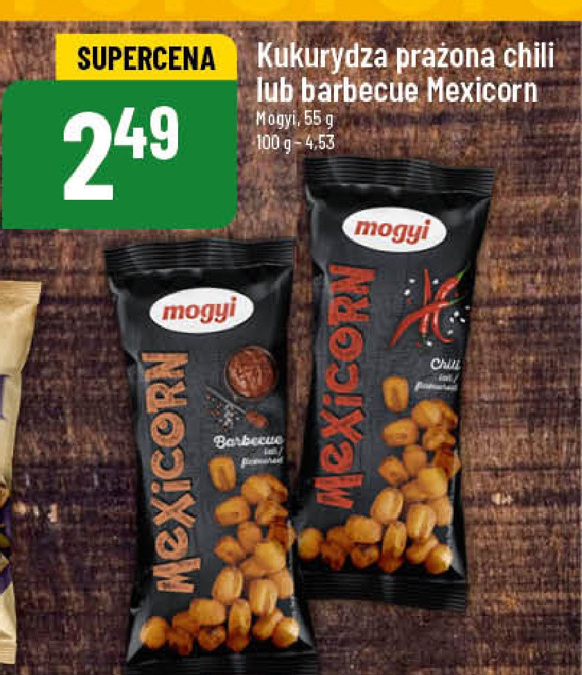 Kukurydza prażona chilli MOGYI MEXICORN promocja