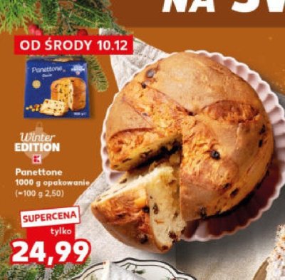 Babka Panettone  1000 g promocja w Kaufland