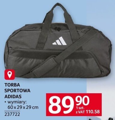 Torba sportowa ADIDAS promocja w Selgros