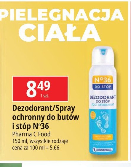 Dezodorant do stóp No. 36 promocja