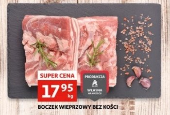 Boczek wieprzowy bez kości promocja