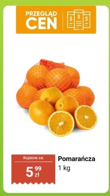 Pomarańcza 1 kg promocja w Dino