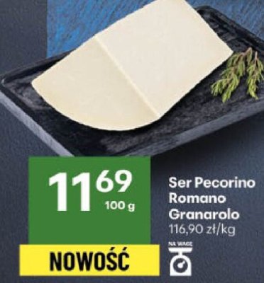 Ser Pecorino Romano Granarolo promocja w Delikatesy Centrum