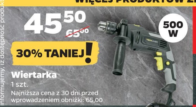 Wiertarka udarowa 500w promocja