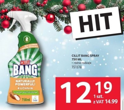 Spray Cillit Bang 750 ML promocja w Selgros