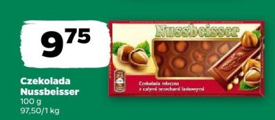 Czekolada Nussbeisser promocja w Netto
