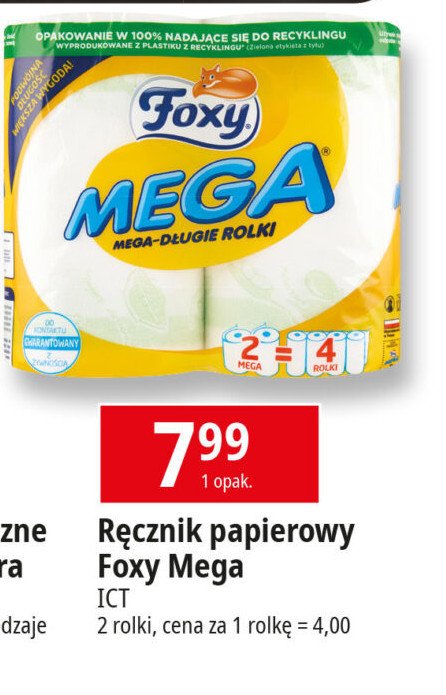 Ręcznik kuchenny Foxy mega promocja