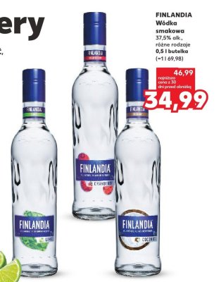 Wódka Finlandia smakowa różne rodzaje 0,5l promocja w Kaufland