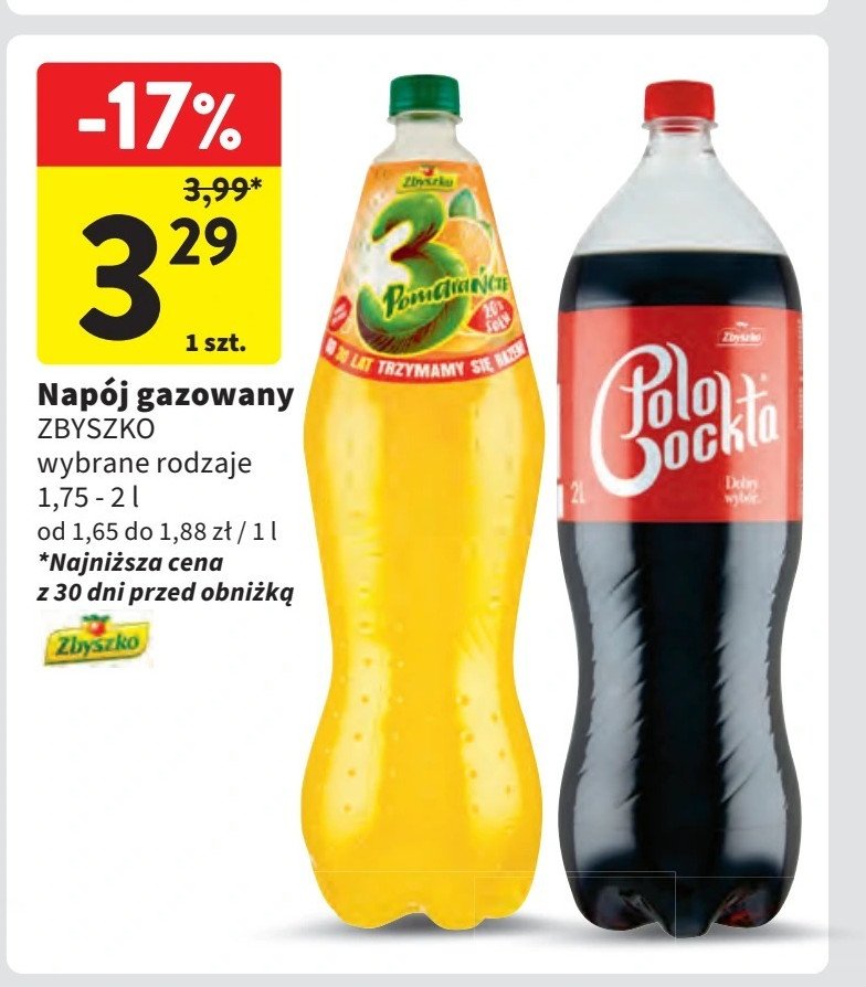 Napój Zbyszko 3 pomarańcze Zbyszko (napoje) promocja