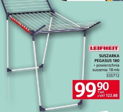 Suszarka Pegasus 180 Leifheit promocja w Selgros