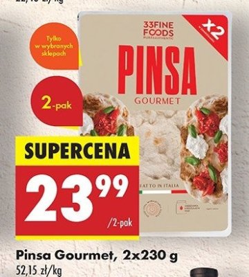 Pinsa 33 fine foods promocja
