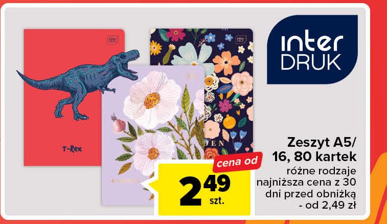 Zeszyt a5/80 k. Interdruk promocja