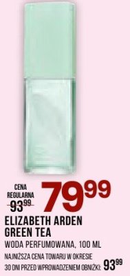 Perfumy ELIZABETH ARDEN GREEN TEA woda perfumowana promocja w Drogerie Natura