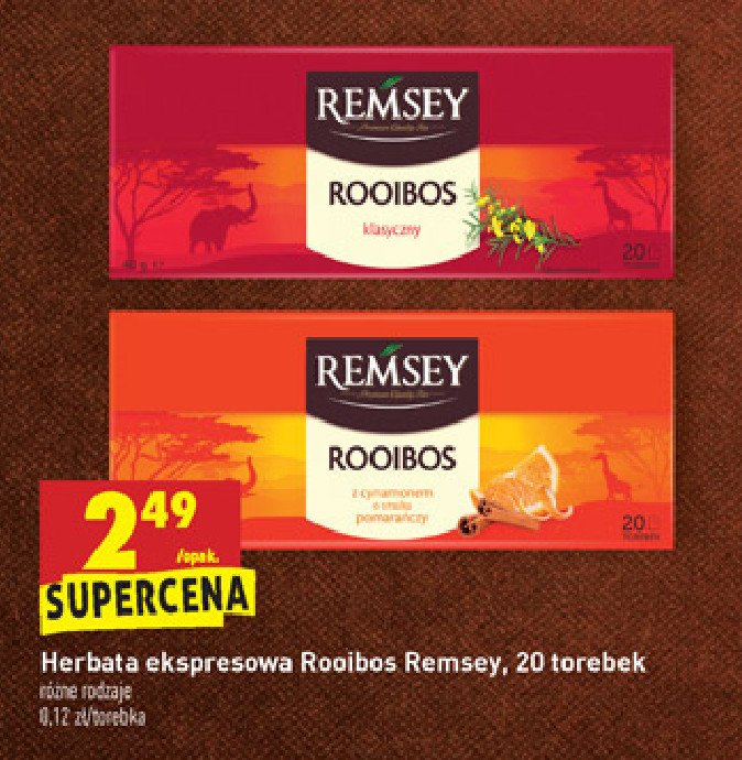Herbata czarna Remsey promocja
