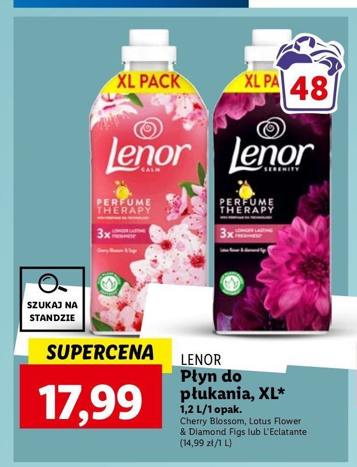 Płyn do płukania l'eclatante Lenor promocja