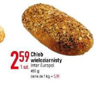 Chleb wieloziarnisty Inter europol promocja