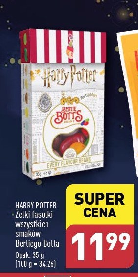 Żelki fasolki harry potter bertie bott's JELLY BELLY promocja