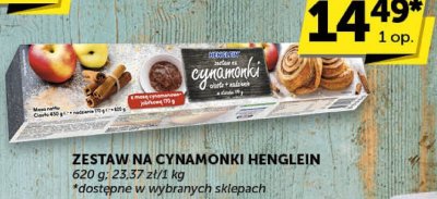 Zestaw na cynamonki Henglein promocja w ABC