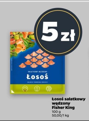 Łosoś sałatkowy wędzony 100 g promocja w Netto