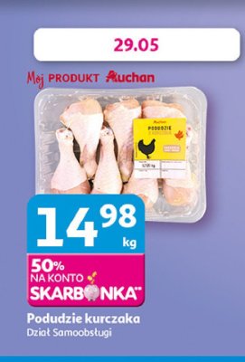 Podudzie z kurczaka Auchan promocja