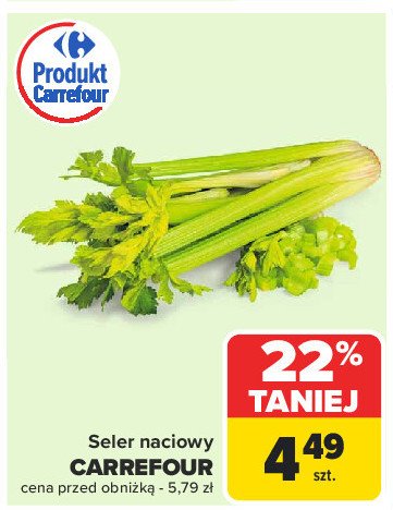 Seler naciowy Carrefour promocja w Carrefour Market