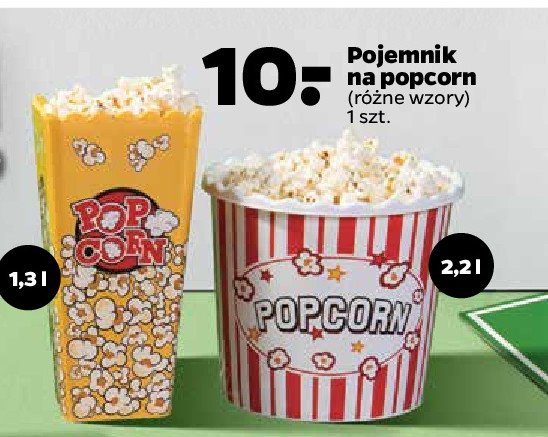 Pojemnik na popcorn promocja
