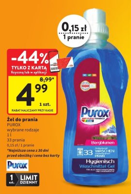 Żel do prania wybrane rodzaje promocja w Intermarche