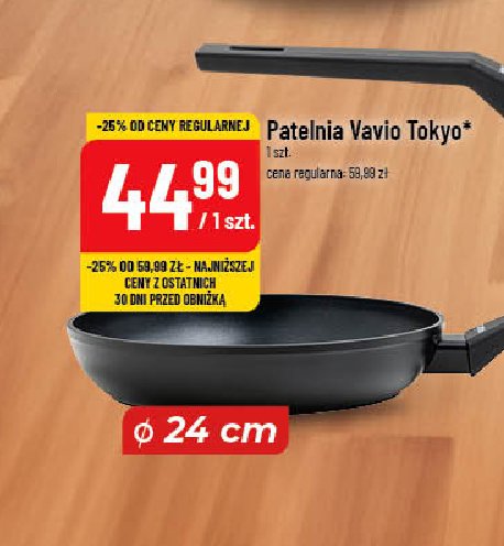 Patelnia tokyo 24 cm Vavio promocja w POLOmarket