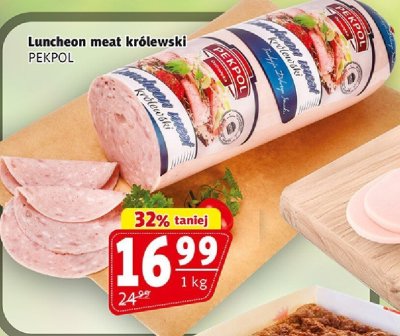 Luncheon meat królewski promocja w Prim Market
