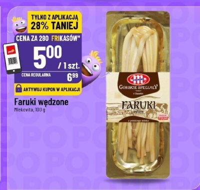 Faruki wędzone Mlekovita promocja w POLOmarket