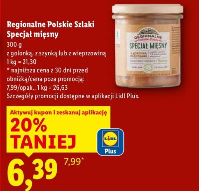 Specjał mięsny z golonką promocja w Lidl